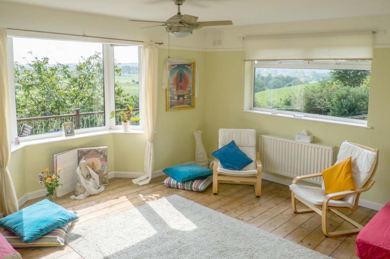 Healing Waters Sanctuary For Exclusive Private Hire And Self Catering Board, Vegetarian, Alcohol & Wifi Free Retreat In Glastonbury Exteriér fotografie